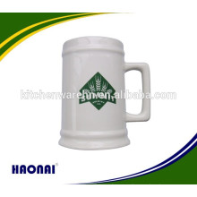 big ceramic beer mug